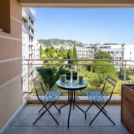 Le Du Park Avec Terrasse Et Garage Apartment Cannes